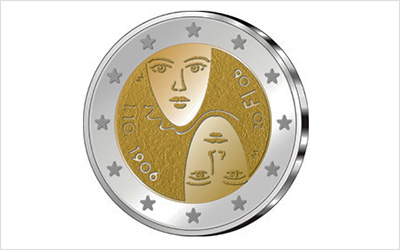 The two pound euro coin
