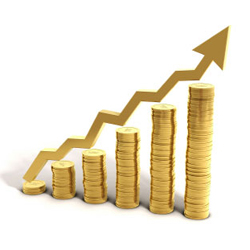 Gold coin investments - High gold prices signal economic recession while low gold prices mean a stable market. Gold coins as an investment offers financial security.