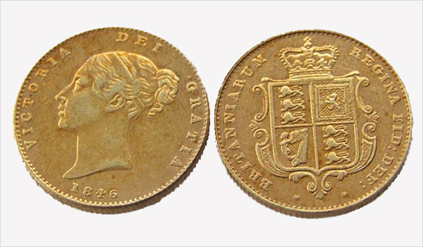 Queen Victoria Young Head Gold Coin