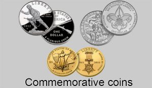 United Sates commemorative coins