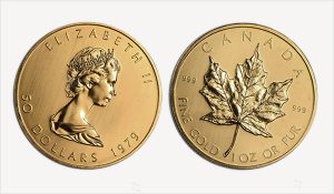 1979 Canada 1 oz Gold Maple Leaf