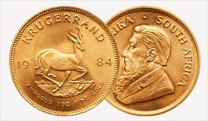 1 Ounce Krugerrand Gold Bullion coin