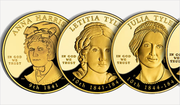 First Spouse gold coins of the United States