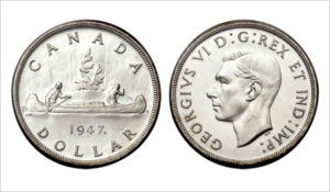 1947 George VI Canadian Dollar