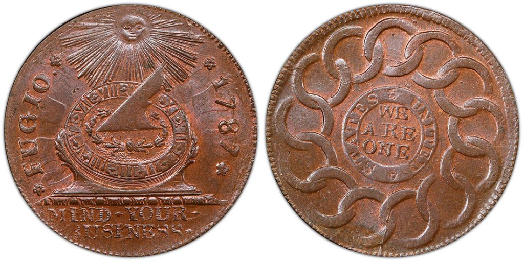 1787 1C Fugio Cent